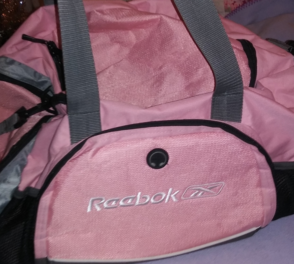 Reebok large gym bag.